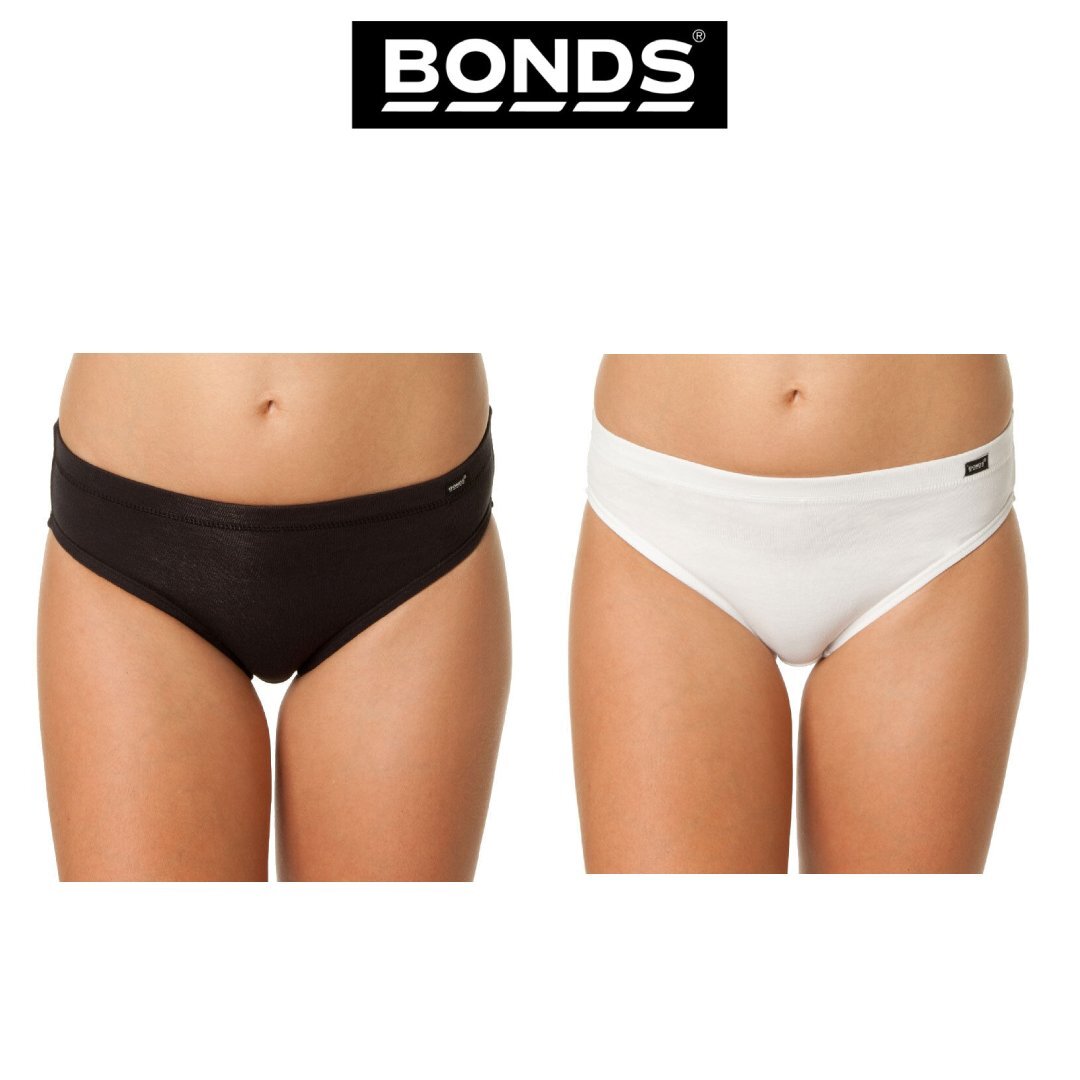 Women Bonds Classic Cottontails Hi-Cut Brief Panties Sexy Knickers W0M13H