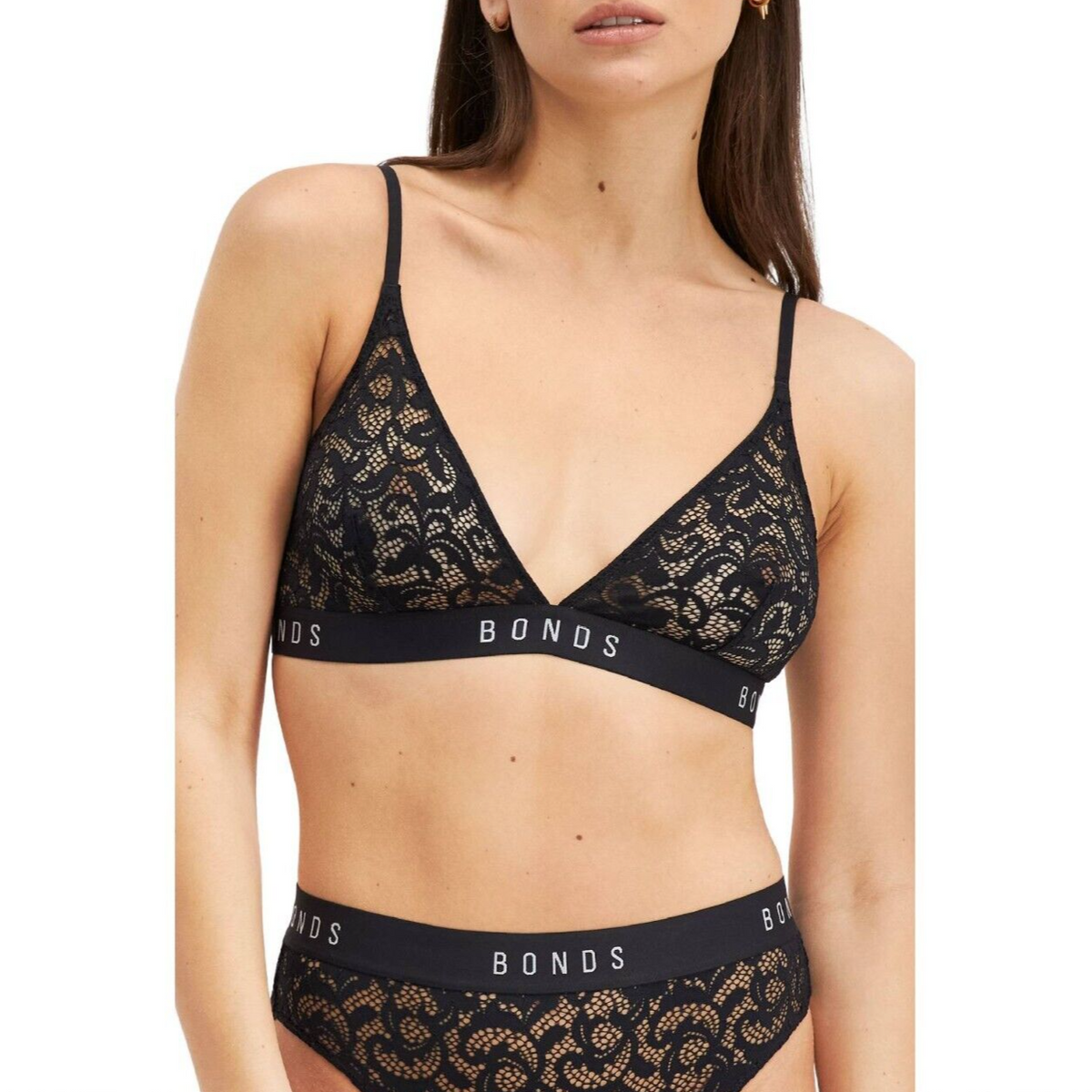 Bonds Womens Intimately Lace Triangle Bra Sexy Gorgeous Lacy Outer YWVY