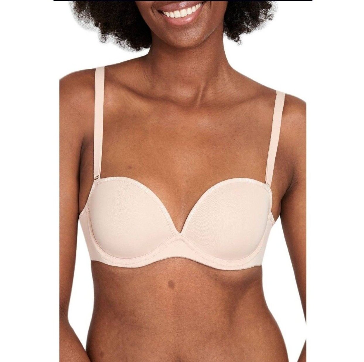 Bonds Womens Invisi Strapless Full Busted Bra Comfort Soft Silicon YXC3Y