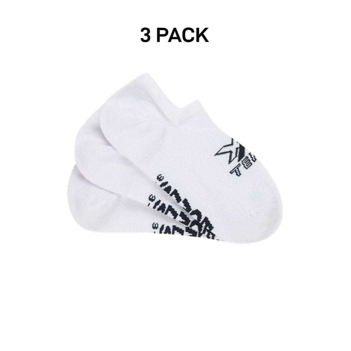 Bonds Womens X-Temp No Show Socks Dual Action Cooling Cushioned 3 Pack LXXA3N