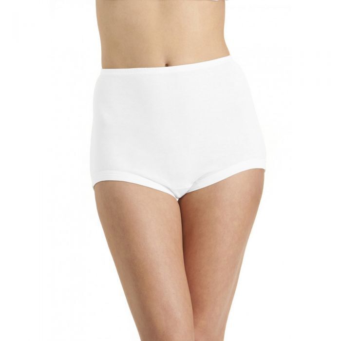 Bonds Womens Cottontails Full Brief Soft Comfortable Leg Band 6 Pack W0M5B