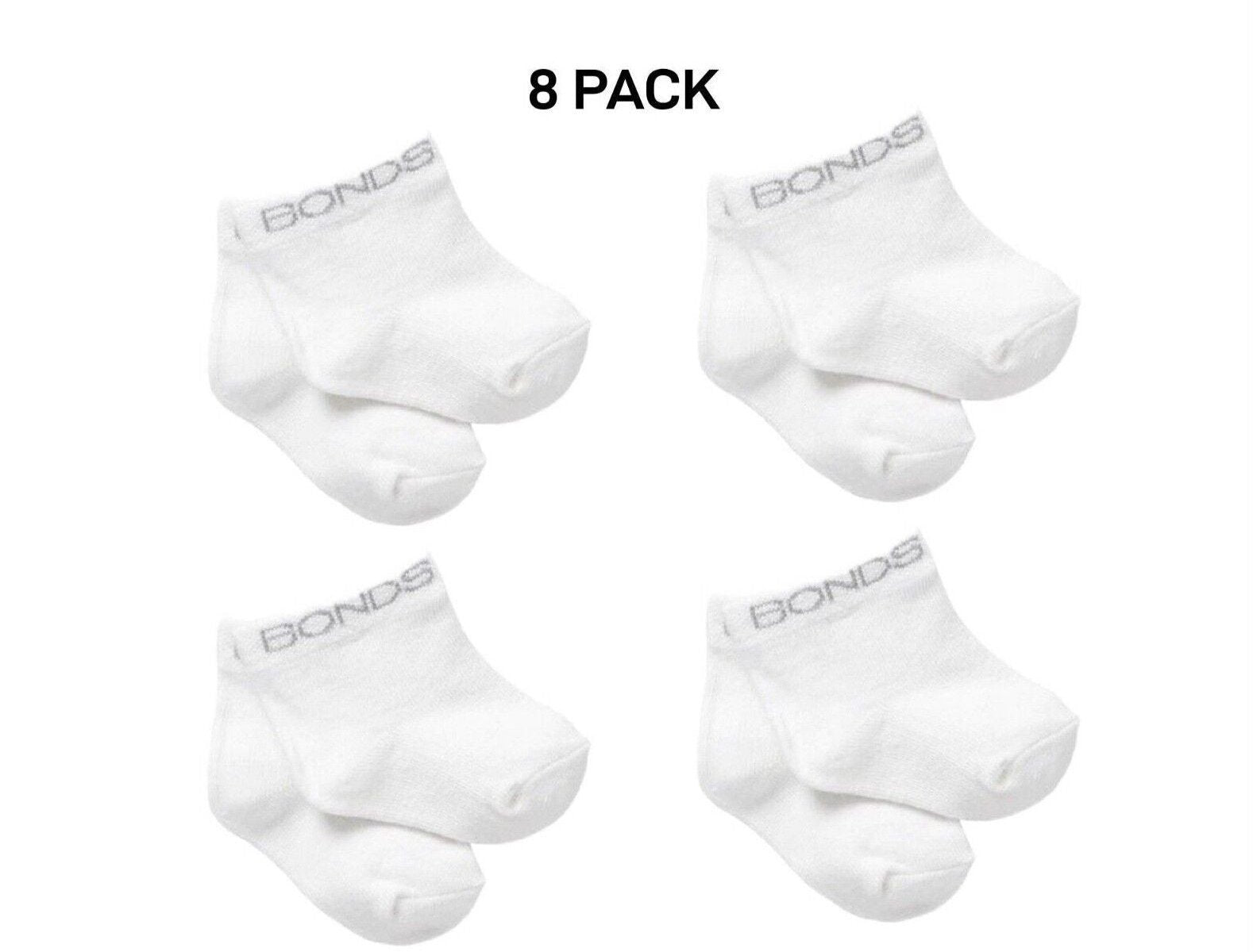 Bonds Baby Classics Bootee Comfortable Soft Natural Cotton 8 Pack RYY92N