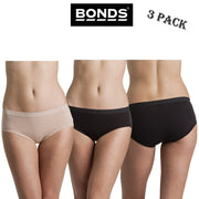 Womens Bonds Sexy These Bonds Cotton Midi Briefs Cottontails 3 Pack Undies WY5PA