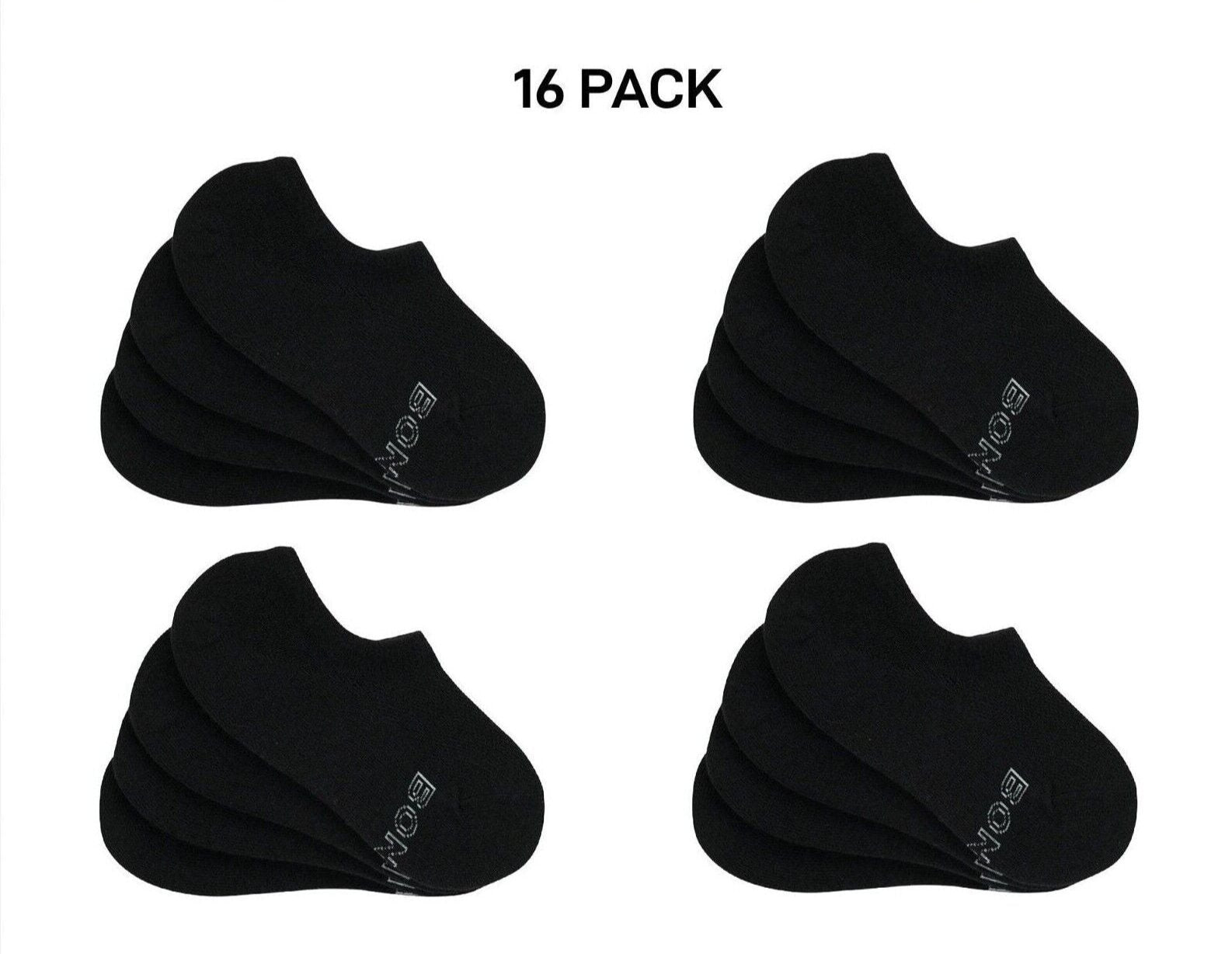 Bonds Womens Ultimate Lightweight Sneaker Breathable Mesh Panels 16 Pack LXTC4N