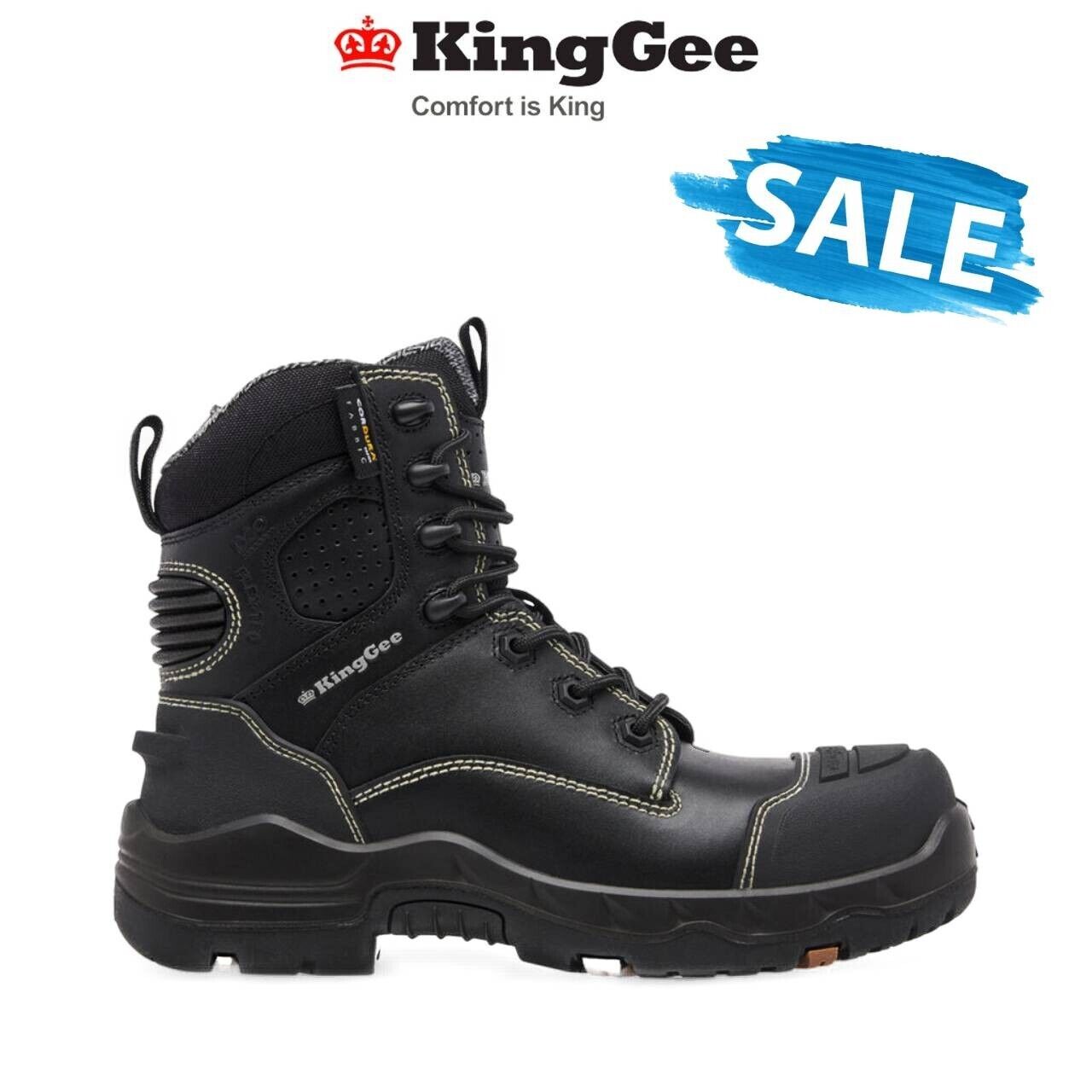 KingGee Womans SALE ONYX 6Z Puncture-Resistant Comfort Durable Work Boot K28002