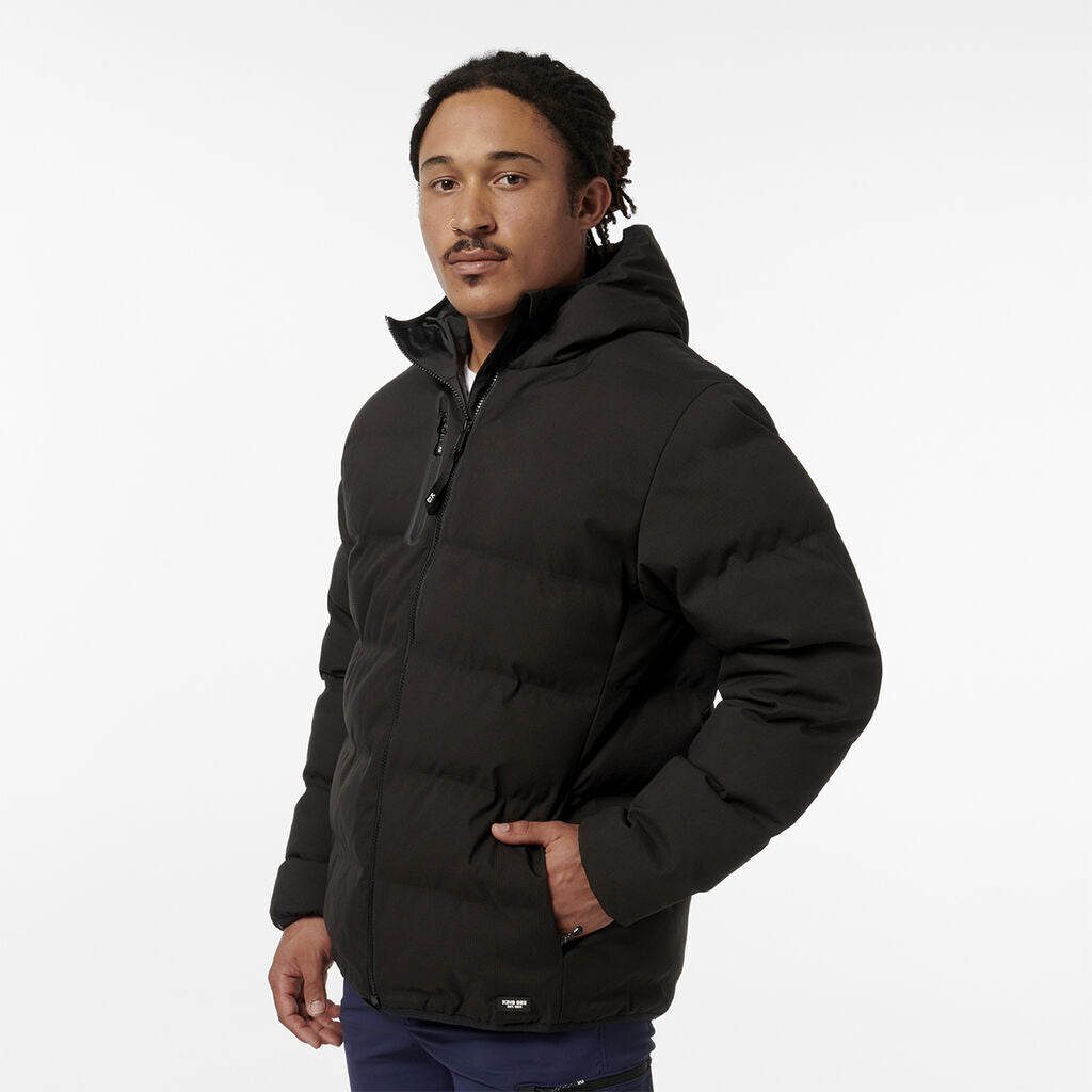 KingGee Mens Trademark Tech Durable Comfy Water Repellent Puffer Jacket K15013-Collins Clothing Co