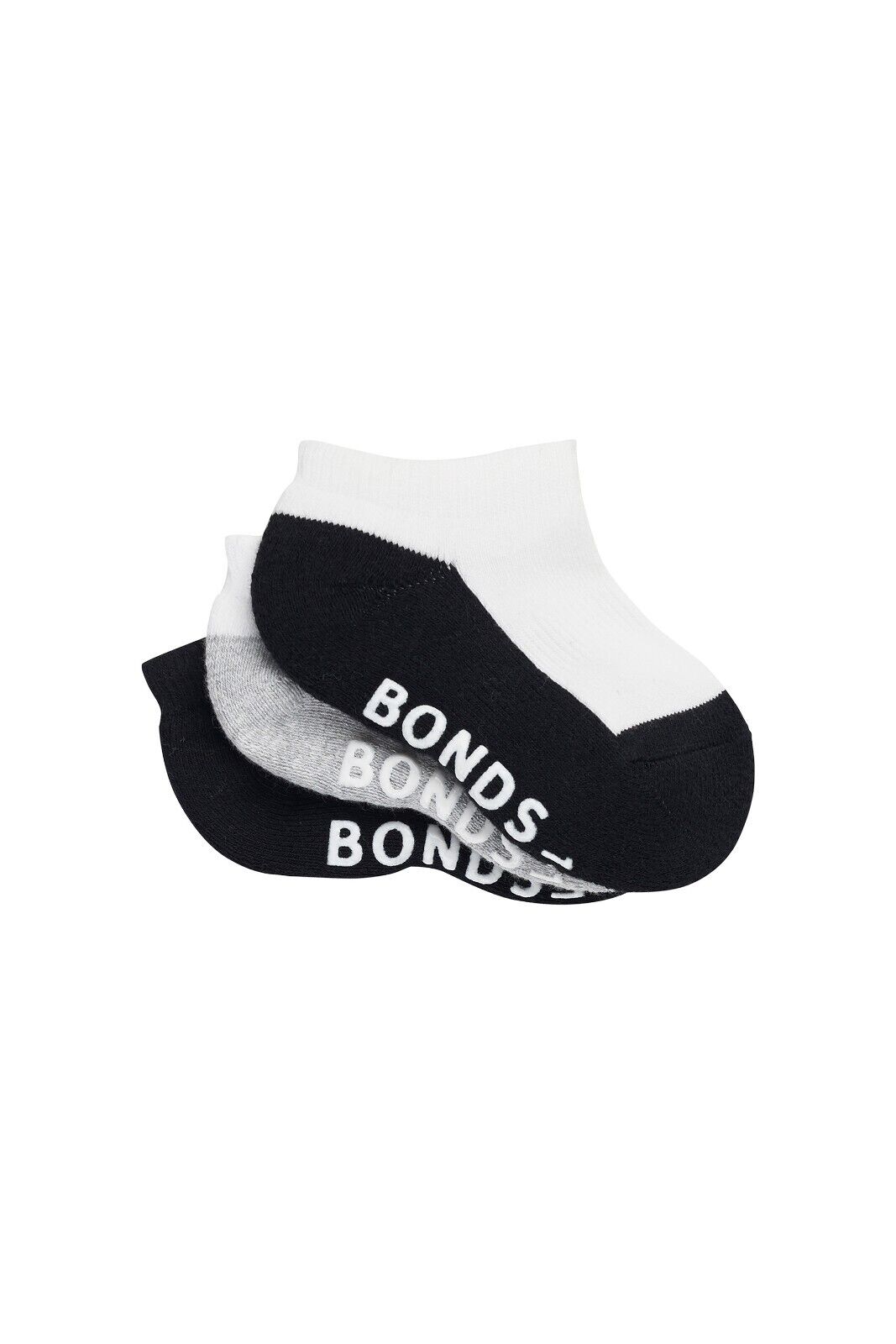 Bonds Baby Cushioned Low Cut Comfiness and Grip Soles Socks 12 Pack RXUJ3N