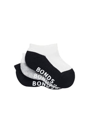 Bonds Baby Cushioned Low Cut Comfiness and Grip Soles Socks 12 Pack RXUJ3N