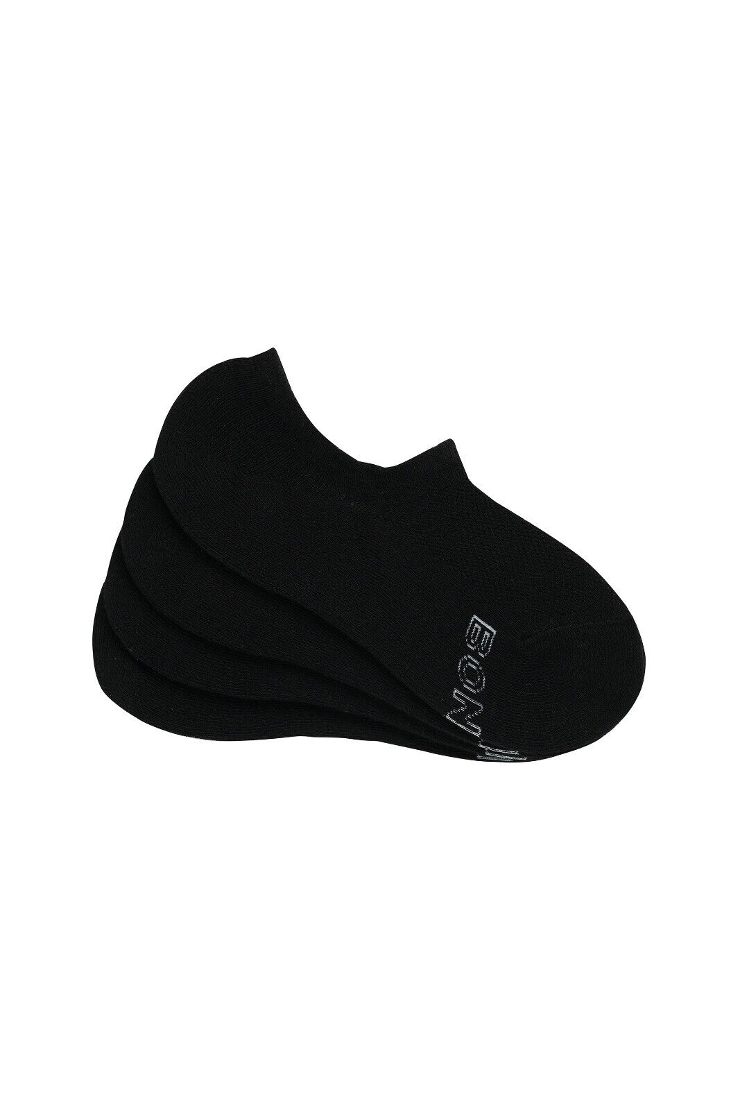 Bonds Mens Logo Light Sneaker Socks Cotton Breathable Mesh Panels 16 Pack SXKP4N