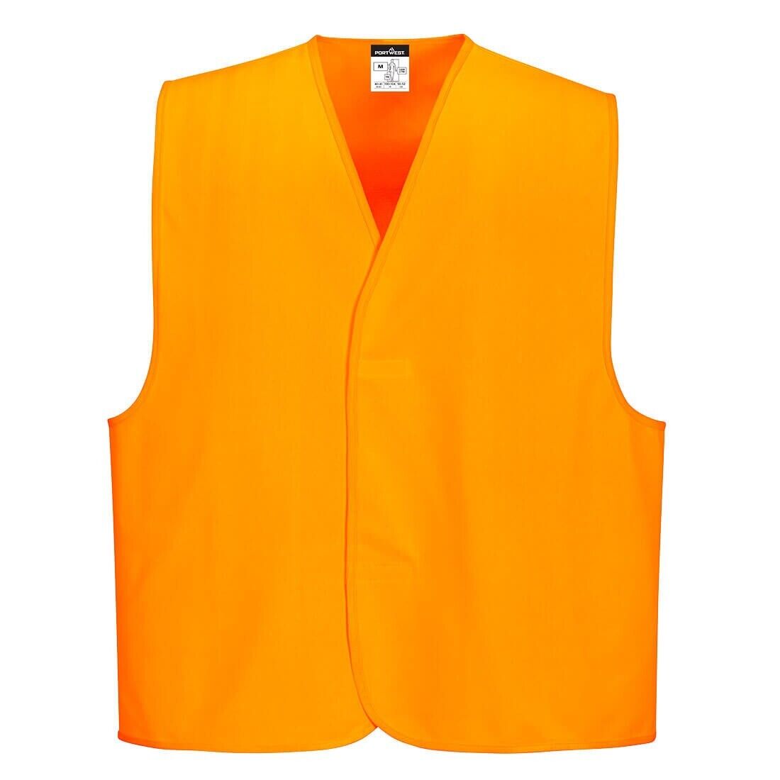 SALE! Portwest Mens Hi-Vis Comfortable Lightweight  Day Vest C478