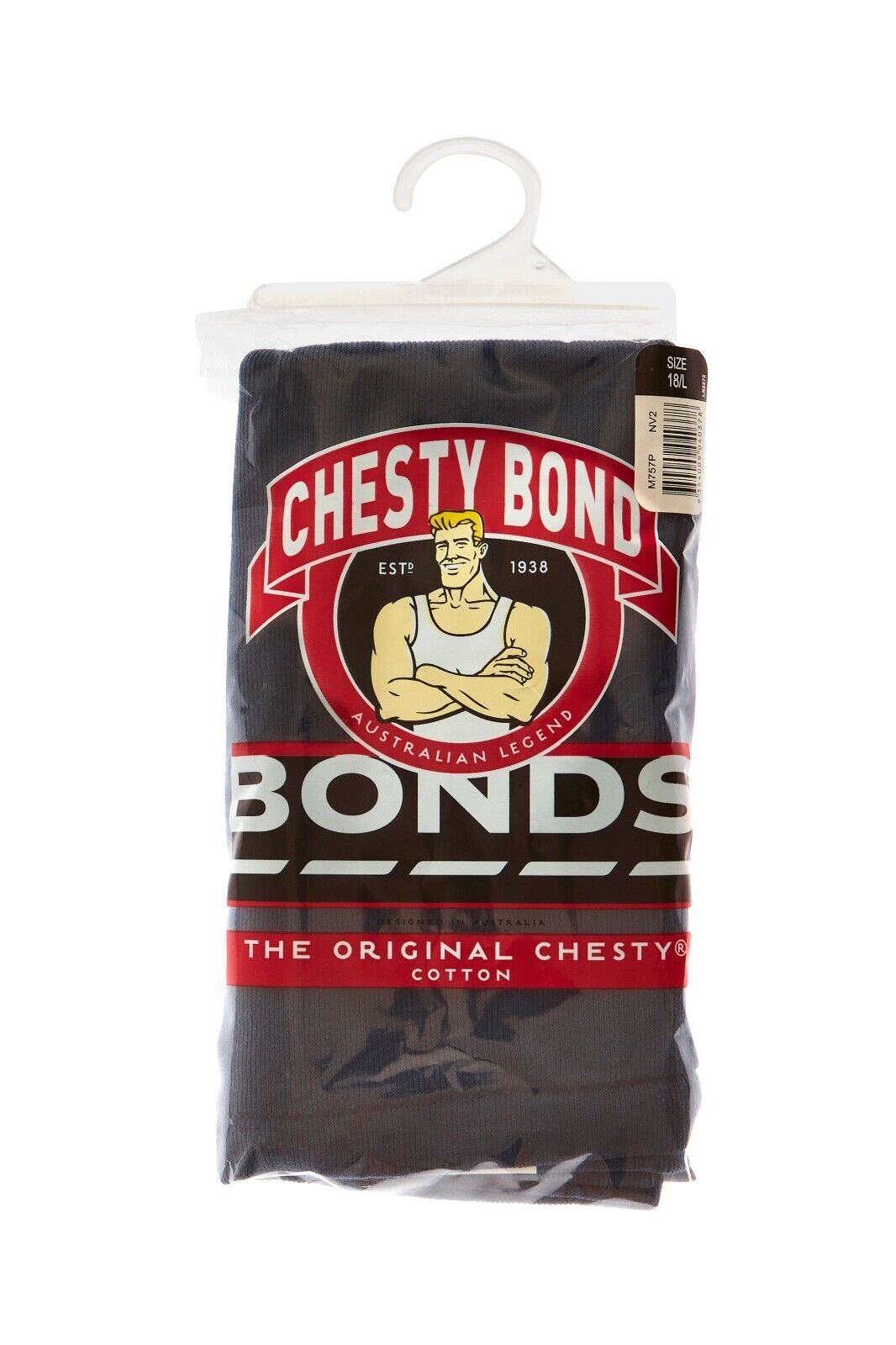 Bonds Mens Chesty Cotton Singlets Underwear Singlet Ribbed Cotton 6 Pack M757P