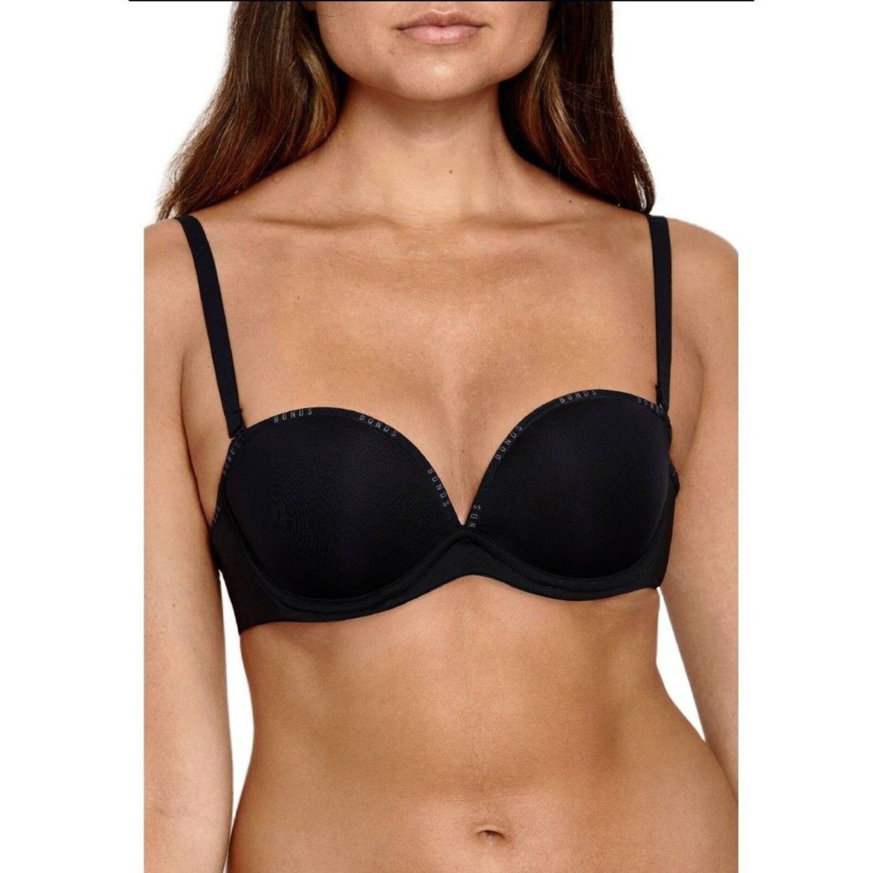Bonds Womens Invisi Strapless Full Busted Bra Comfort Soft Silicon YXC3Y
