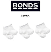 Bonds Baby Classics Bootee Comfortable Soft Natural Cotton 6 Pack RYY92N