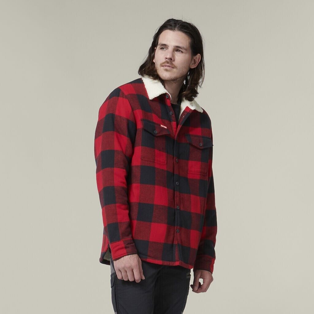 WINTER SALE! Hard Yakka Mens Heritage Trucker Sherpa Warm Work Jacket Y06823