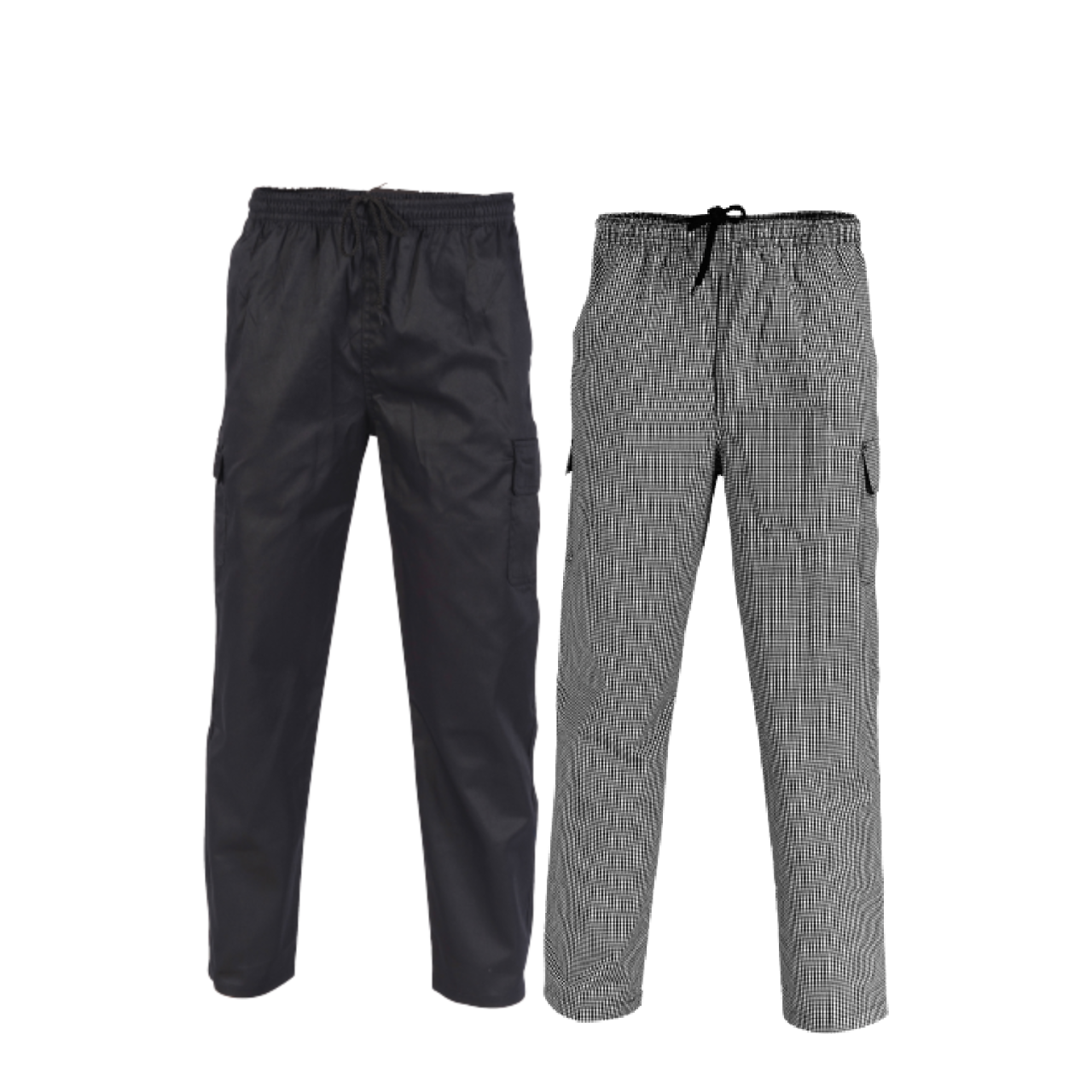 DNC Workwear Mens Drawstring Poly Cotton Cargo Pants Work Tough Casual 1506-Collins Clothing Co