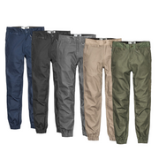 Elwood Women Cuffed Pant Stretch Canvas Elastic Cuff Comfortable Workwear EWD503-Collins Clothing Co