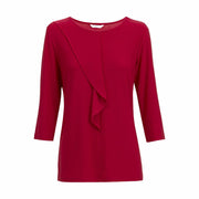 Womens NNT Blouse Soft Jersey 3/4 Round Neck T-Top Everyday Corporate Top CATU9Q-Collins Clothing Co