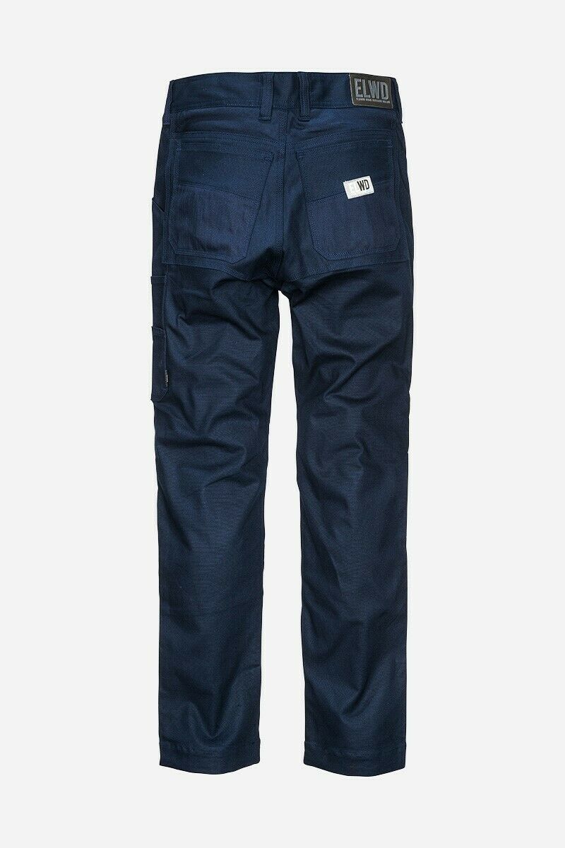 Womens Elwood Basic Work Pants Stretch Canvas Phone Pocket Tough Strong EWD502-Collins Clothing Co