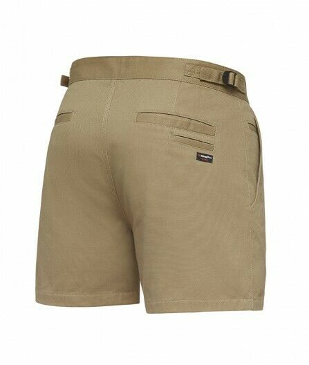KingGee Drill Utility Shorts Adjustable Welt Pockets Cotton Work K07010-Collins Clothing Co