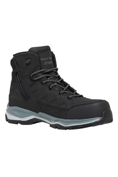 Hard Yakka Mens Atomic Work Hybrid Safety Boots Nano Gravity