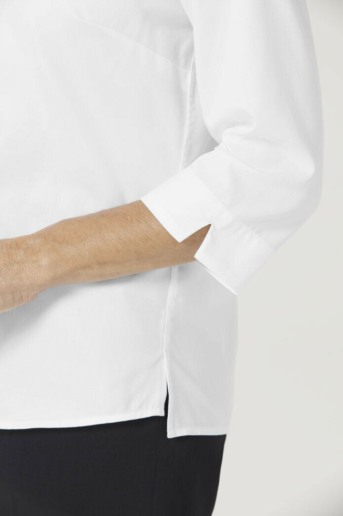 NNT Womens Formal Stretch Twill 3/4 Sleeve Shirt Regular Collar Business CATUFP-Collins Clothing Co