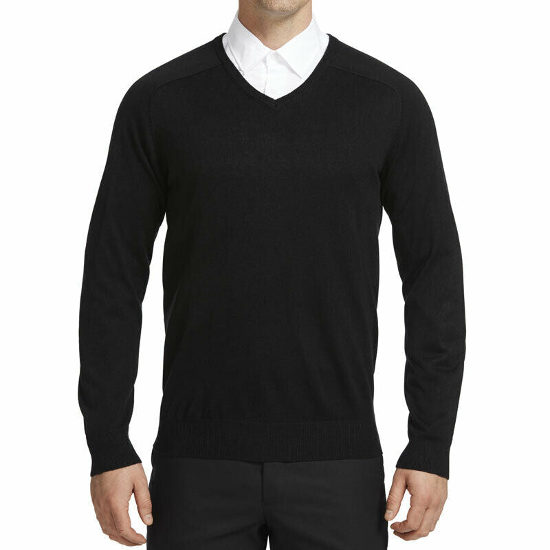 NNT Mens Warm Knit Sweater V-Neck Winter Warm Comfort Long Sleeve CATE33-Collins Clothing Co