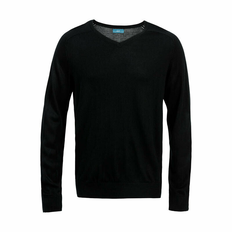 NNT Mens Warm Knit Sweater V-Neck Winter Warm Comfort Long Sleeve CATE33-Collins Clothing Co
