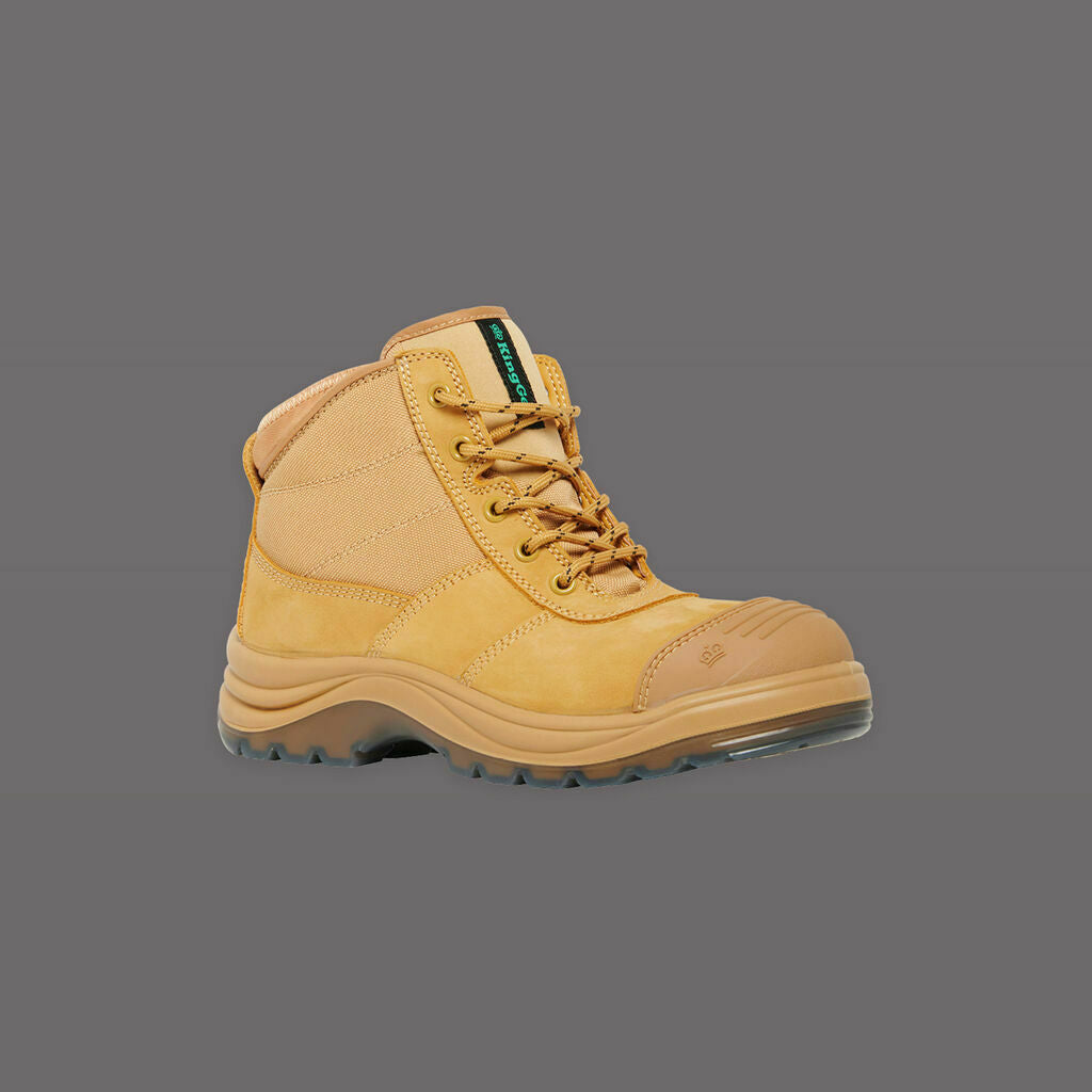KingGee Womens Tradie Work Boots Work Safety Memory Foam Toe Protect K26491-Collins Clothing Co