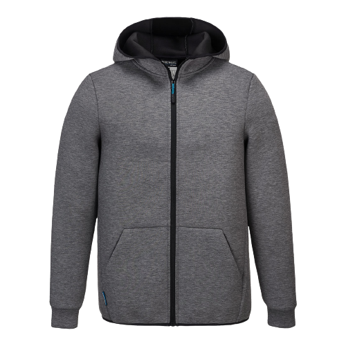 Portwest KX3 Technical Fleece Front Zip Opening Comfortable Hooded Jacket T831-Collins Clothing Co