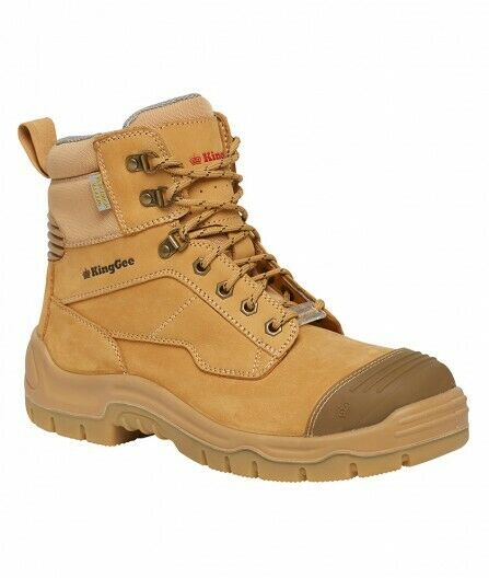 KingGee Mens PHOENIX 6CZ EH Safety Leather Boot Electrical Hazard Protect K27980-Collins Clothing Co