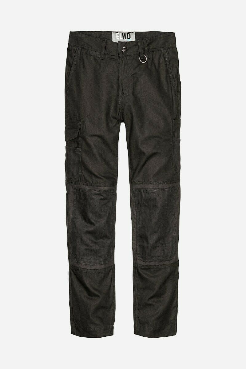Womens Elwood Utility Work Pants Stretch Canvas Phone Pocket Tradie Tough EWD501-Collins Clothing Co