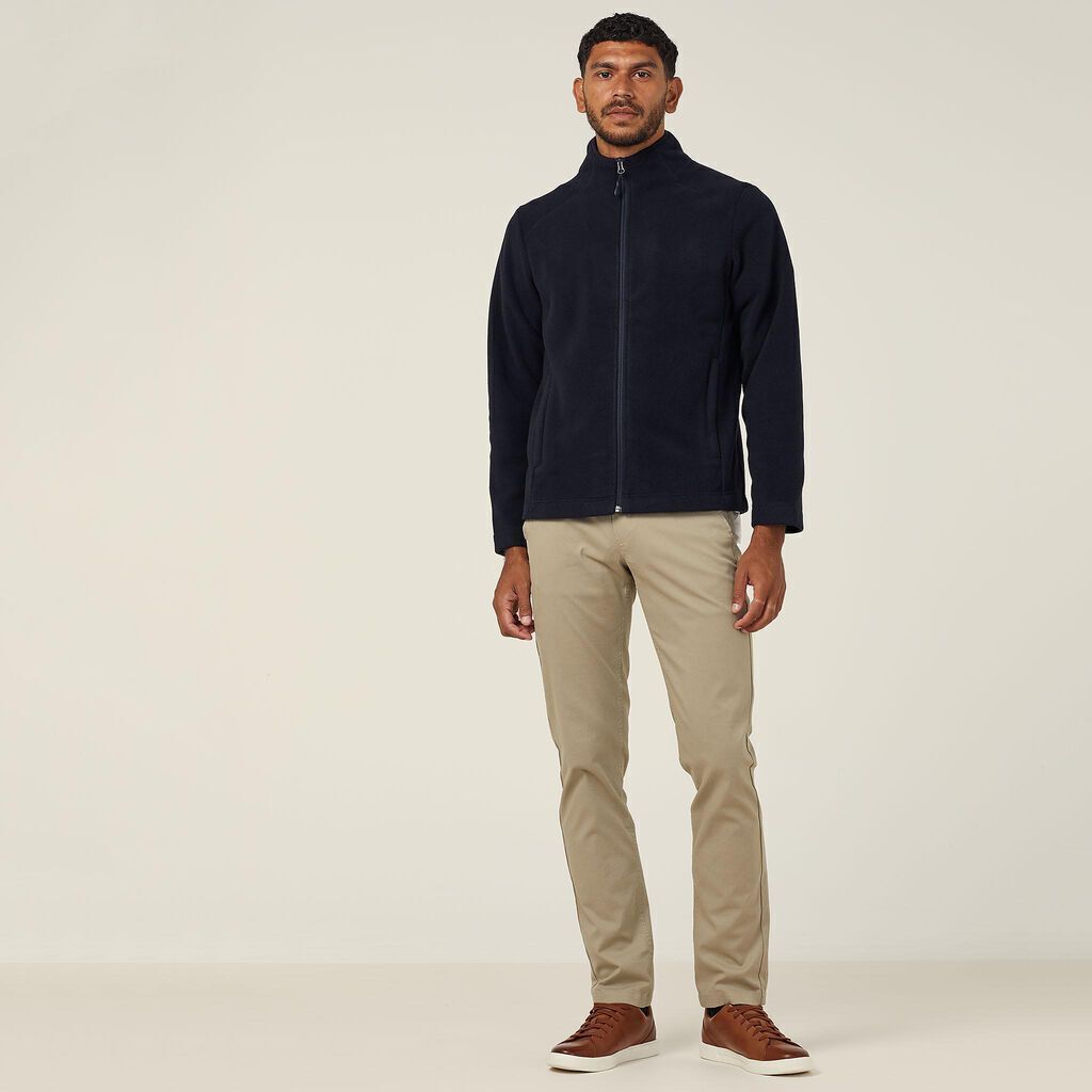 NNT Mens Polar Fleece Zip Jacket Workwear Warm Winter Light Weight Jacket CATBEE-Collins Clothing Co