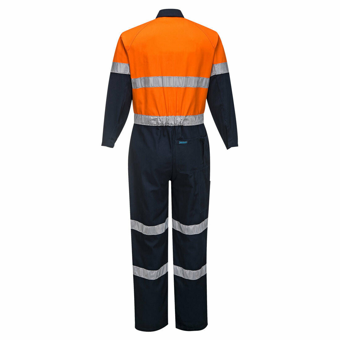 Portwest Mens Regular Weight Coverall Taped Reflective Overalls Cotton MA931-Collins Clothing Co