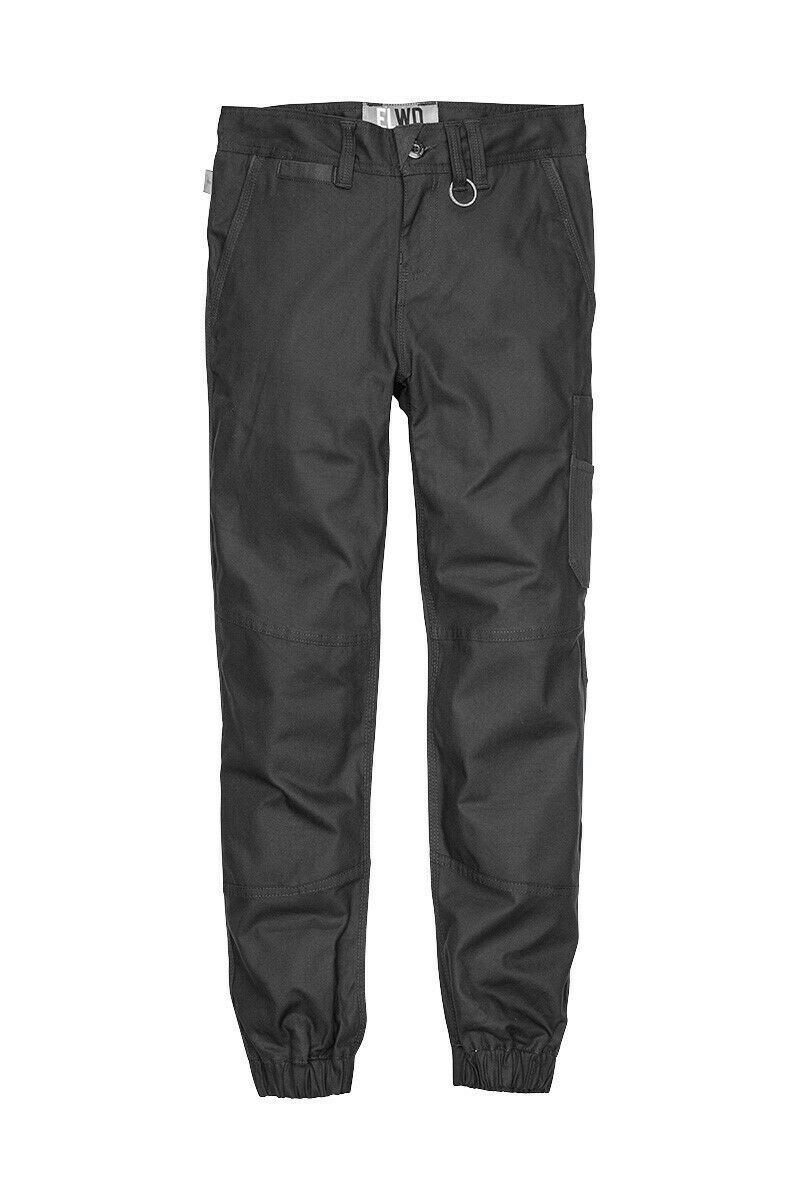 Elwood Women Cuffed Pant Stretch Canvas Elastic Cuff Comfortable Workwear EWD503-Collins Clothing Co