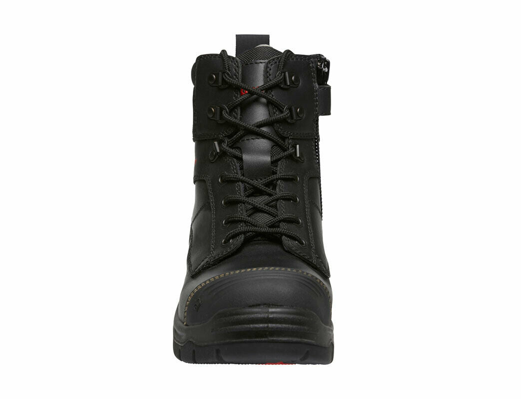 KingGee Mens Phoenix 6Z Side UP Work Safety Boots Nubuck Leather Comfy K27890-Collins Clothing Co