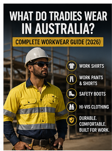 What Do Tradies Wear in Australia? Complete Workwear Guide (2026)