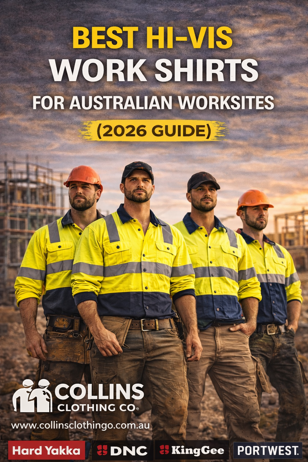 Best Hi-Vis Work Shirts for Australian Worksites (2026 Guide)