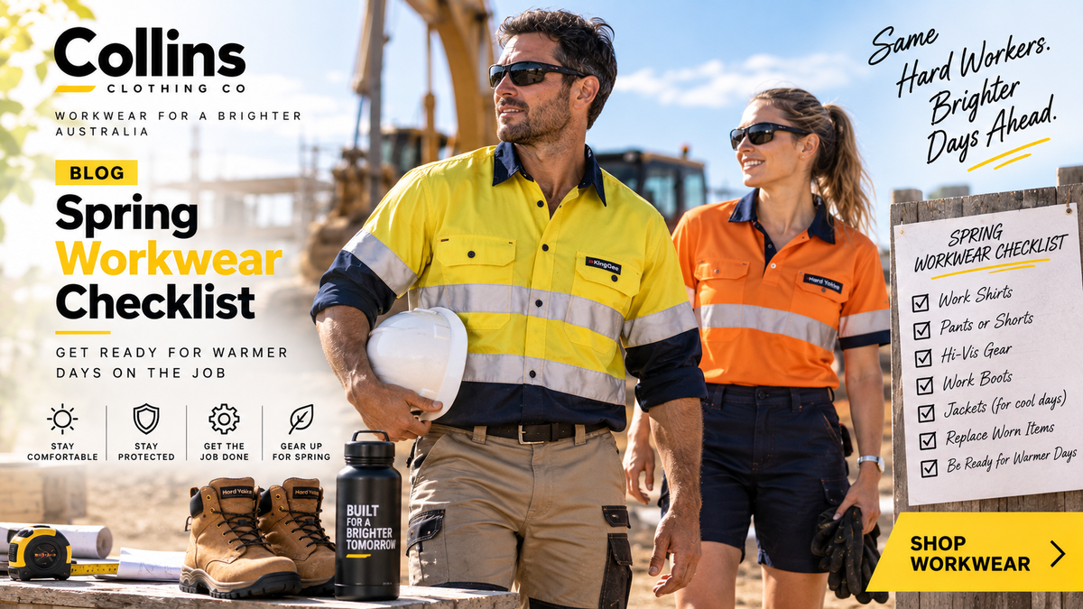 Spring Workwear Checklist: Get Ready for Warmer Days on the Job