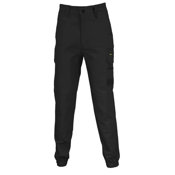 DNC Workwear Men SlimFlex Tradie Cargo Pants Elastic Cuffs Tough Pant Work 3376-Collins Clothing Co
