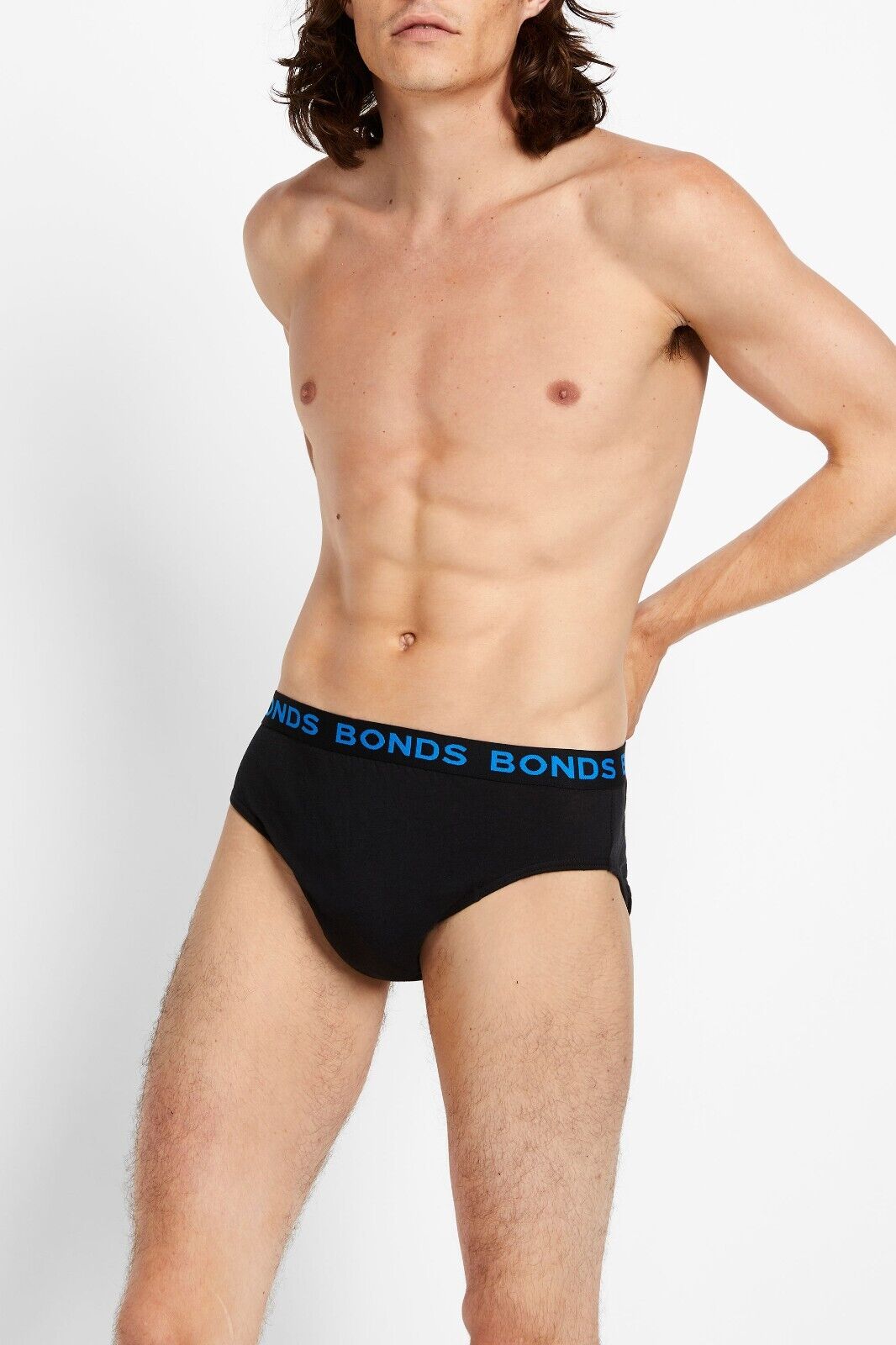 Bonds Mens Basic Hipster Briefs Cotton Stretchable Tailored Fit 16 Pack M38DM4