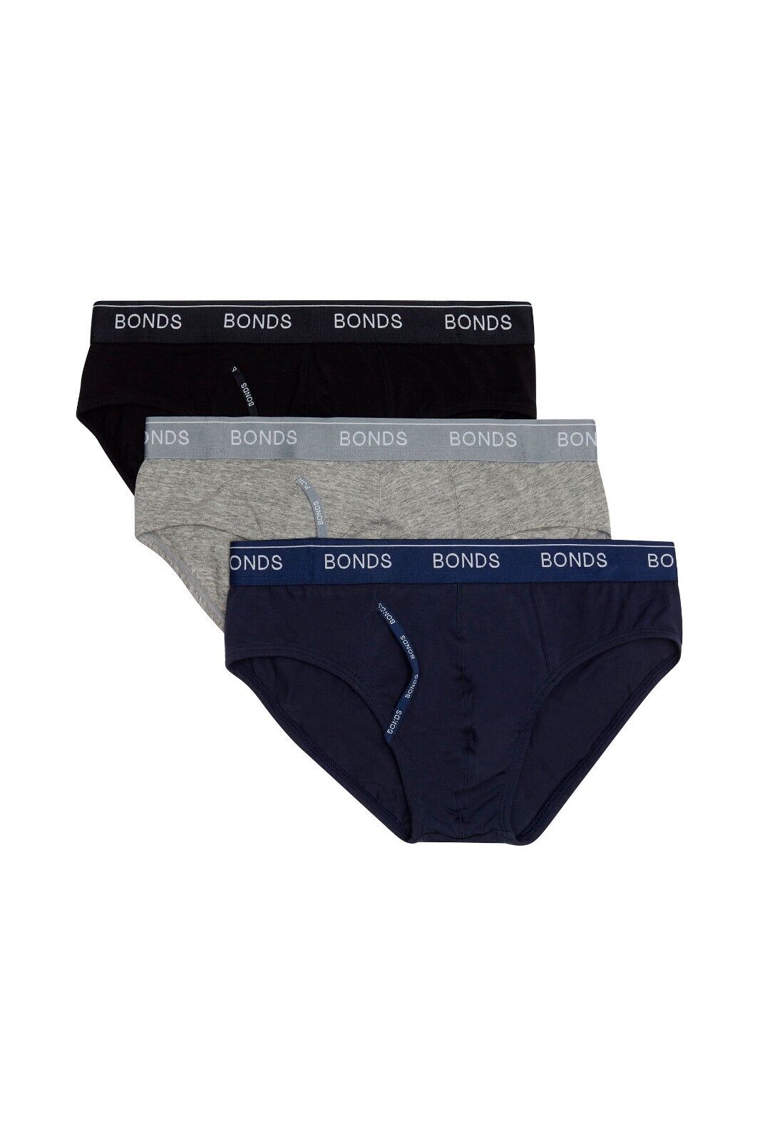 Bonds Mens Guyfront Brief Super Soft and Stretchable Cotton 3 Pack MZ953A