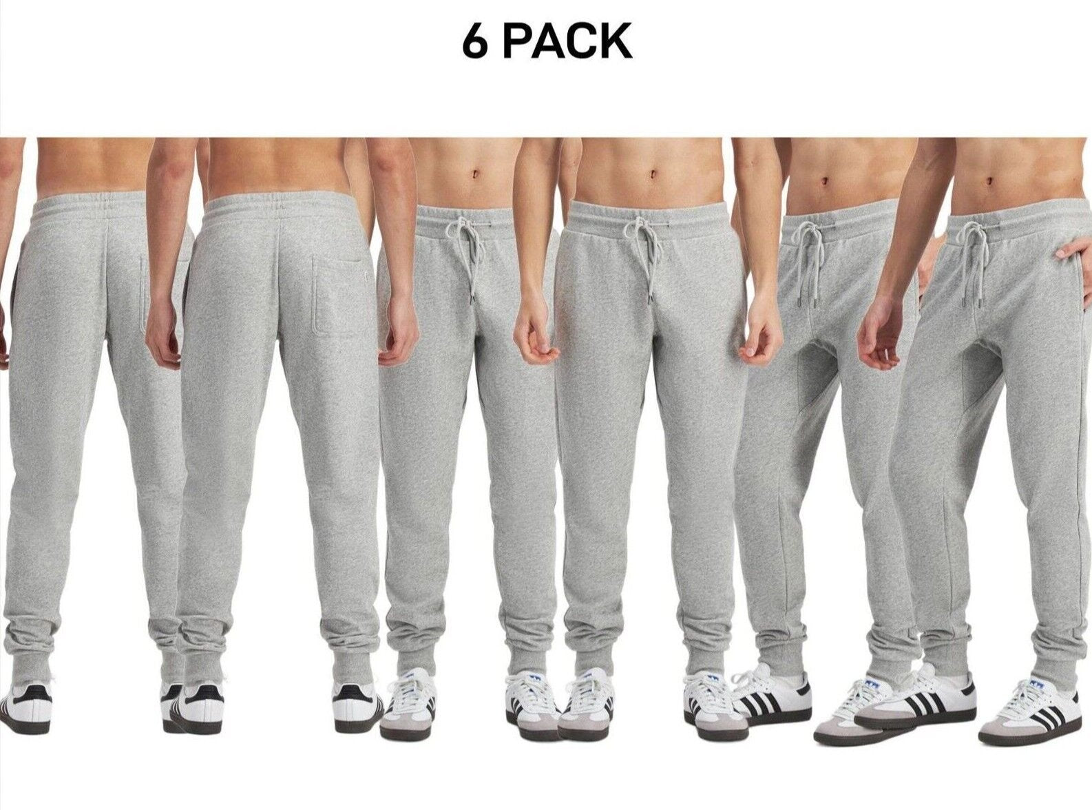 Bonds Mens Originals Skinny Trackie Pants Wide Stretch & Convenient 6 Pack AVKTI