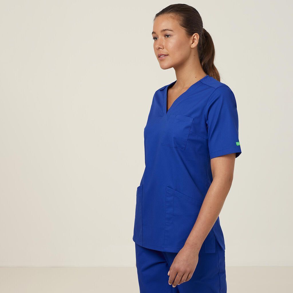Clearance! NNT Uniforms Womens Mayo Scrub Durable Nurse Antibacterial Top CATUMN-Collins Clothing Co