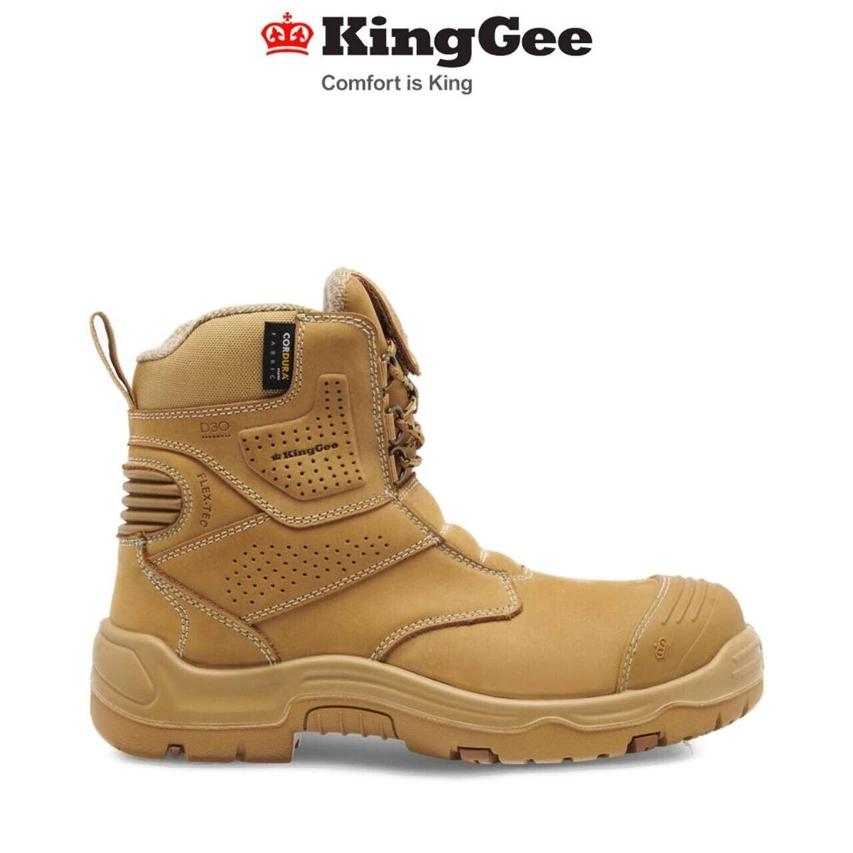 KingGee Mens BENNU PRO 6 Steel Toe Durability Comfort Work Boot K28009