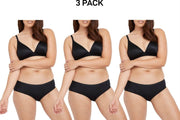 Bonds Womens Invisitails Midi Soft Lightweight Bikini Brief 3 Pack WZGJY