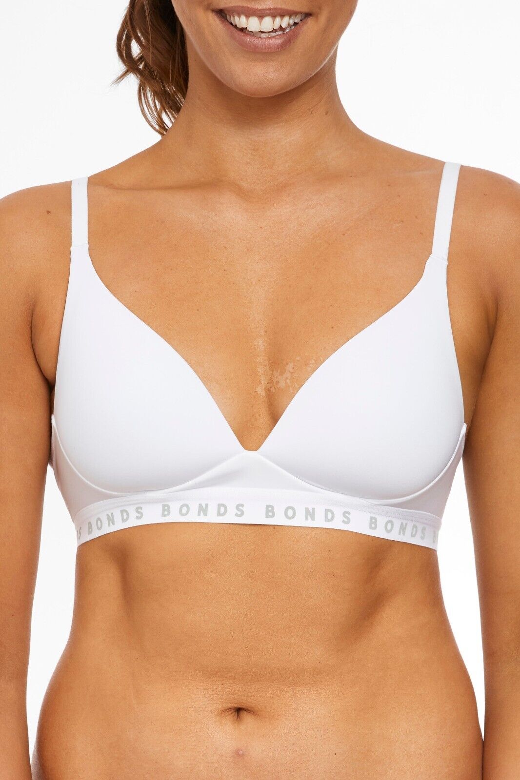 Bonds Womens Originals Wirefree Tee Shirt Bra Soft Smooth & Stretch 6 Pack YXKTY