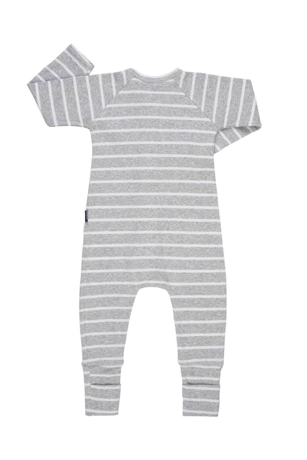 Bonds Baby Ribbed Zip Wondersuit Romper Cozy Cuff Feet for Warmth BXKAA