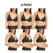 Bonds Womens Intimately Lace Triangle Bra Sexy Gorgeous Lacy Outer 6 Pack YWVY