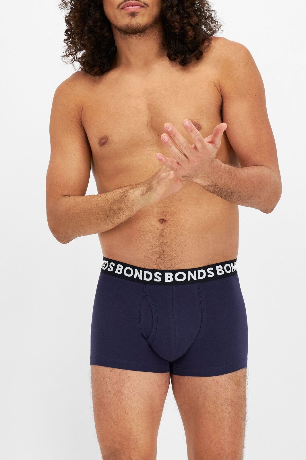 Bonds Mens Everyday Trunks Convenient Double Lined Pouch Underwear 6 Pack MWQ8