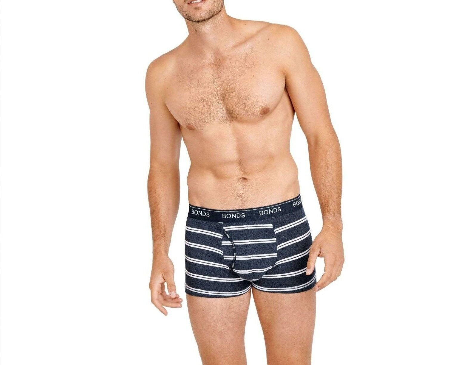 Bonds Mens Guyfront Trunk Ultra Soft Elastic Waistband Seam Free MX3K